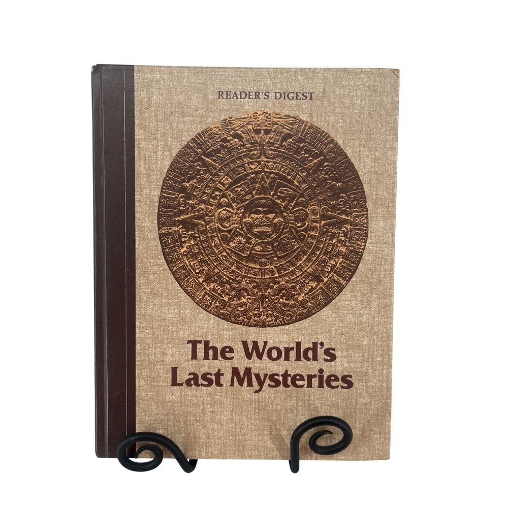 Reader's Digest The World's Last Mysteries Hardcover Vintage History Book 1978